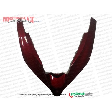 Honda Pcx Far Üst Kapak BORDO (2018-2020)
