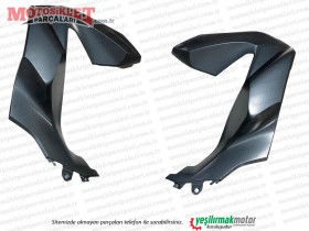 Honda PCX Ön Göğüs Sağ-Sol Takım GÜMÜŞ MAVİ (2021-2024)