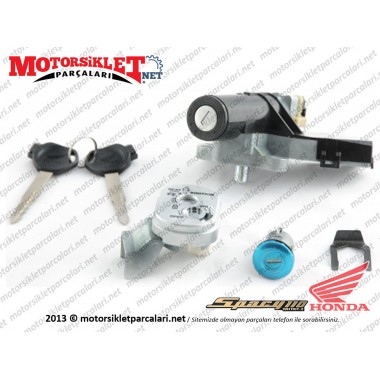 Honda Spacy 110 Kontak, Kilit Seti (Activa S 125 Yeni Model)