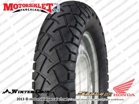 Honda Spacy 110 Ön Dubleks Dış Lastik - 90/90x12 - Winter Grip KIŞLIK swallow