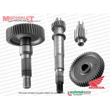 RMG Moto Gusto Santa 125 Şanzıman Dişli Seti Komple