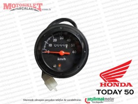 Honda Today 50 Gösterge, Kilometre Saati