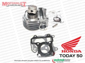 Honda Today 50 Silindir Piston Segman ve Conta Seti