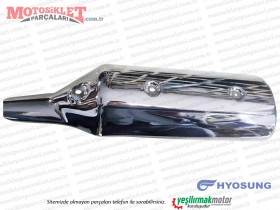 Hyosung MS3-250 % St Kanuni Egzoz Kamuflaj Sacı