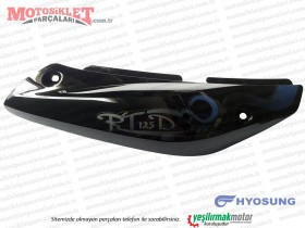 Hyosung RT125D % St Kanuni Yan Panel Sağ - SİYAH