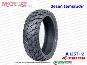 Jinlun JL 125T-12 Scooter Dış Lastik Dubleks (Tubeless) 130/60/13 Ön-Arka Uyumlu