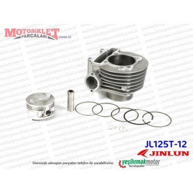 Jinlun JL 125T-12 Scooter Silindir Piston Segman Seti