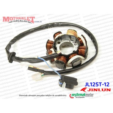 Jinlun JL 125T-12 Scooter Stator, Sargi