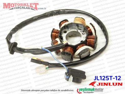 Jinlun JL 125T-12 Scooter Stator, Sargi