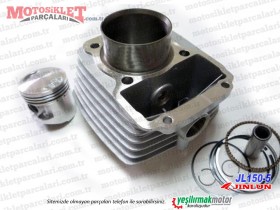 Jinlun JL150-5 Chopper Silindir, Piston ve Sekman Seti