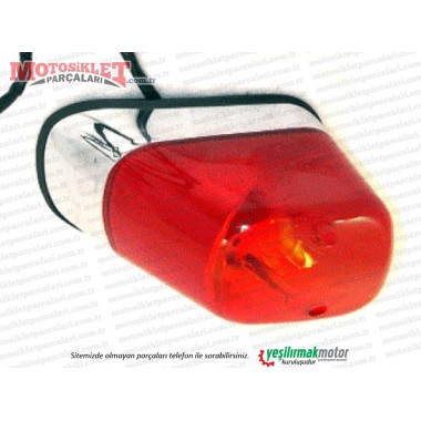 Jinlun JL250-5 Elegance Chopper Arka Stop Lambası - Komple