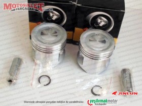 Jinlun JL250-5 Elegance Chopper Piston Sekman Takımı (Çift) STD