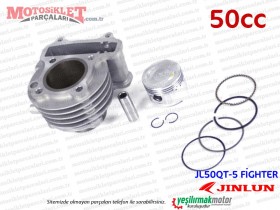 Jinlun JL50QT-5 Fighter Silindir Piston Segman Seti (50cc)