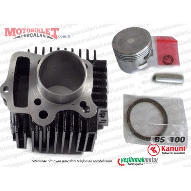 Kanuni BS 100 Silindir, Piston, Sekman Seti - MUADİL