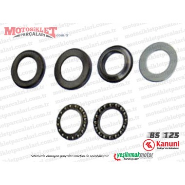 Kanuni BS 125 Direksiyon Rulman, Furş Takımı