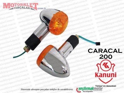 Kanuni Caracal 200 Arka Sinyal Takımı