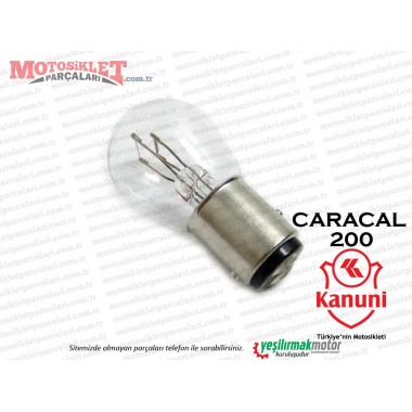 Kanuni Caracal 200 Arka Stop Ampulü