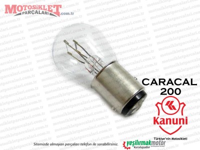 Kanuni Caracal 200 Arka Stop Ampulü