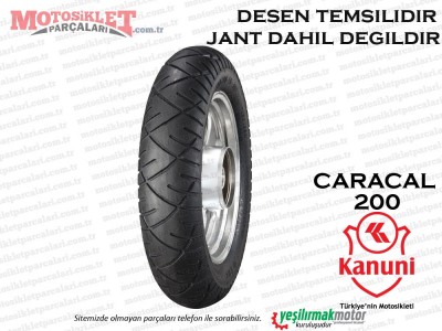 Kanuni Caracal 200 Arka Teker Dış Lastik