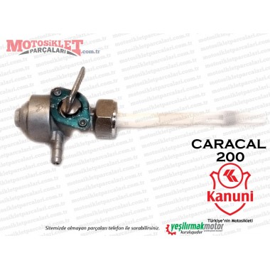 Kanuni Caracal 200 Benzin, Yakıt Musluğu