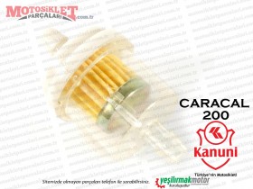 Kanuni Caracal 200 Benzin, Yakıt Filtresi