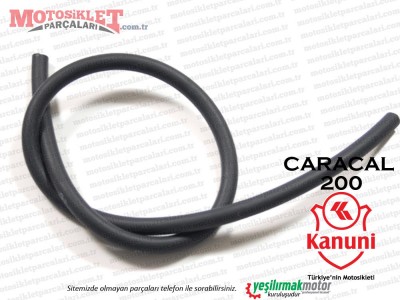 Kanuni Caracal 200 Benzin, Yakıt Hortumu (50 cm)