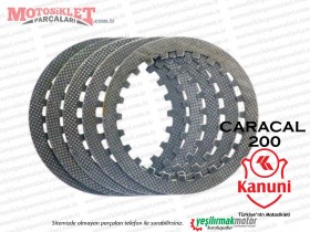 Kanuni Caracal 200 Debriyaj Balata Ara Sacı Takım