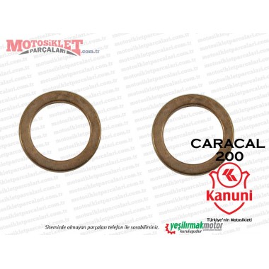 Kanuni Caracal 200 Egzoz Contası Takım