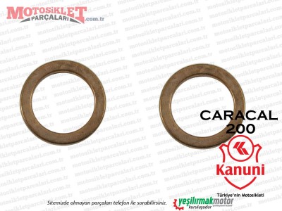 Kanuni Caracal 200 Egzoz Contası Takım