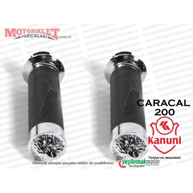 Kanuni Caracal 200 Gaz Kolu ve Sol Elcik Takım Kartal Desenli