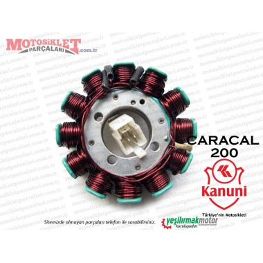 Kanuni Caracal 200 Stator, Sargı