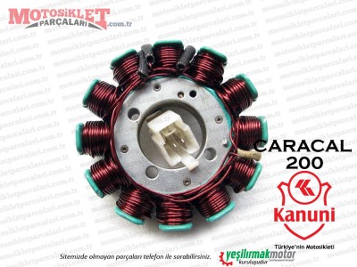 Kanuni Caracal 200 Stator, Sargı