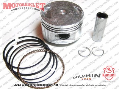 Kanuni Dolphin 100 Piston Sekman Takımı