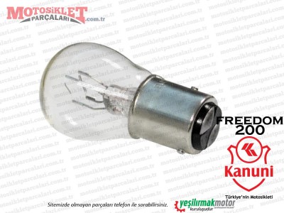 Kanuni Freedom 200 Arka Stop Ampulü