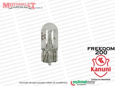 Kanuni Freedom 200 Gösterge Dipsiz Ampulü