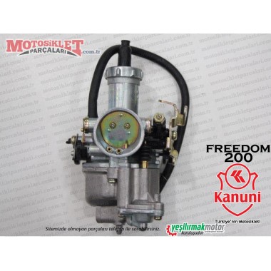 Kanuni Freedom 200 Karbüratör Komple