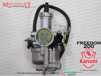 Kanuni Freedom 200 Karbüratör Komple