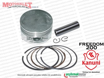 Kanuni Freedom 200 Piston Segman Seti