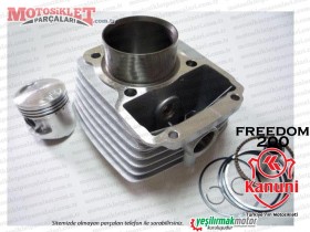 Kanuni Freedom 200 Silindir Piston Segman Seti