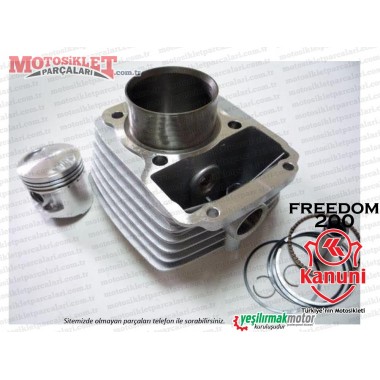 Kanuni Freedom 200 Silindir Piston Segman Seti