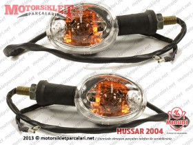 Kanuni Hussar 125 (2004) Arka Sinyal Lamba Takımı
