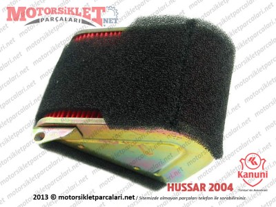 Kanuni Hussar 125 (2004) Hava Filtresi Elemanı - MUADİL