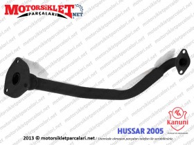 Kanuni Hussar 125 (2005) Egzoz (Egzos) Boğazı, Deve Boynu