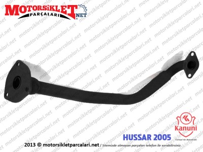 Kanuni Hussar 125 (2005) Egzoz (Egzos) Boğazı, Deve Boynu