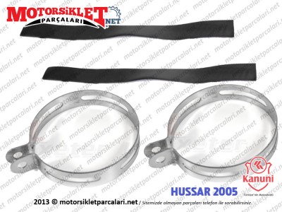 Kanuni Hussar 125 (2005) Egzoz (Egzos) Kelepçe Takımı