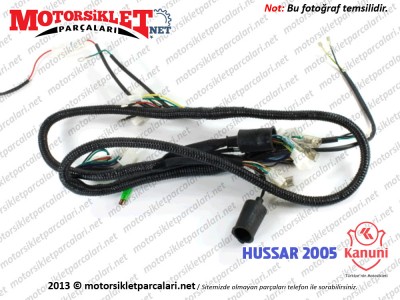 Kanuni Hussar 125 (2005) Elektrik Tesisatı - MUADİL