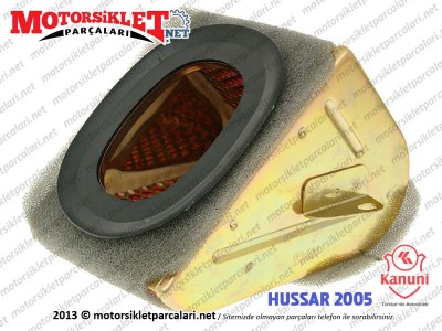 Kanuni Hussar 125 (2005) Hava Filtresi Elemanı