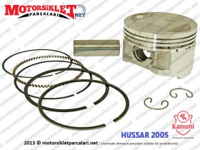 Kanuni Hussar 125 (2005) Piston Sekman Seti