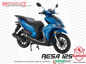 Kanuni Resa 125 Scooter