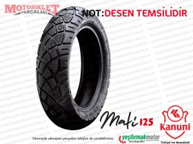 Kanuni Mati 125 Arka Teker Dış Lastik - ANLAŞ